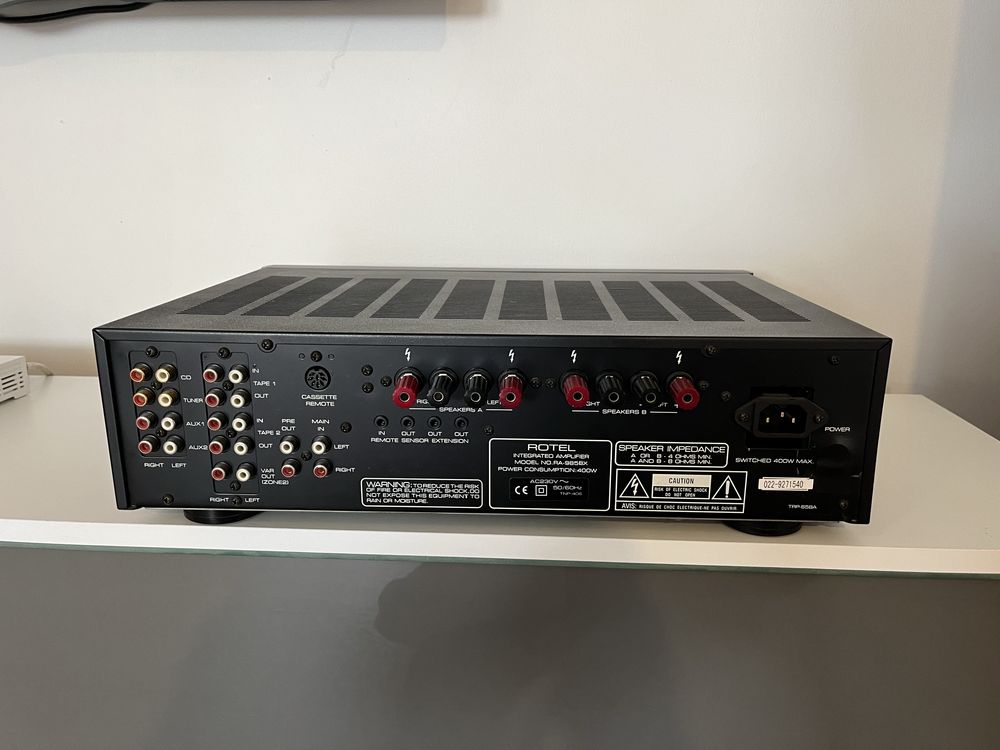 Wzmacniacz stereo ROTEL RA-985BX / Najwyzszy model