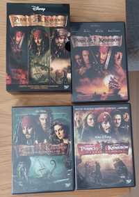 Seria filmów Piraci z Karaibów 3 płyty dvd