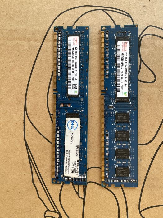 Pamięc ram 2x2gb