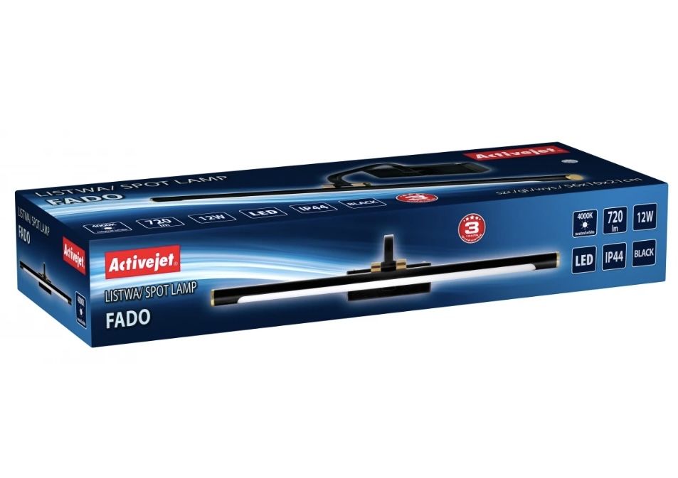 Kinkiet dekoracyjny LED Activejet AJE-FADO 12W IP44