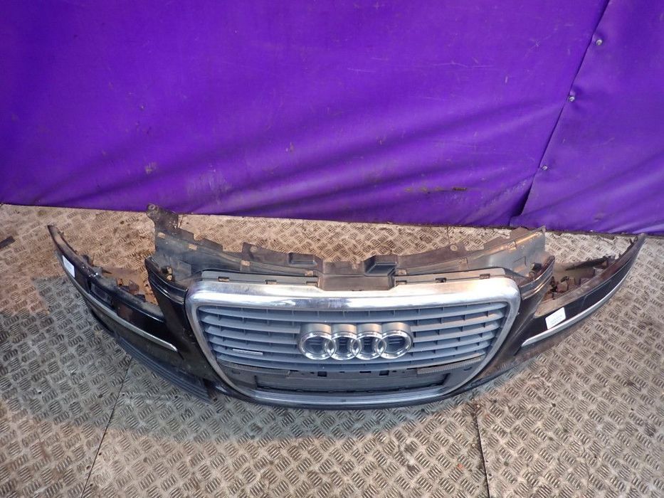 AUDI A8 D3 LIFT 05-10 ZDERZAK PRZÓD PRZDNI KOMPLETNY ATRAPA 4Z4Z