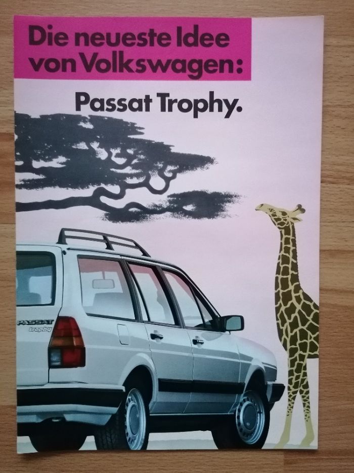 Prospekt VW Passat Variant B2 Trophy
