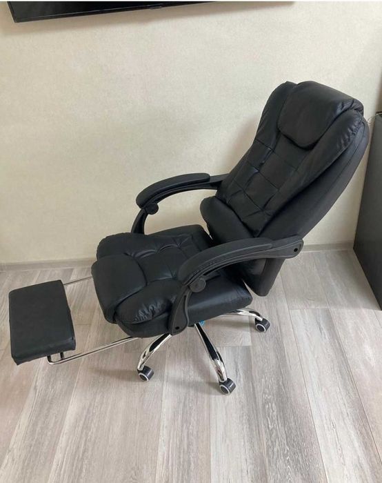 офисное кресло dexon optima с подставкой компьютерное офісне крісло