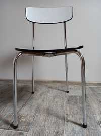 Stare unikatowe retro krzesło belgijskiej firmy tavo