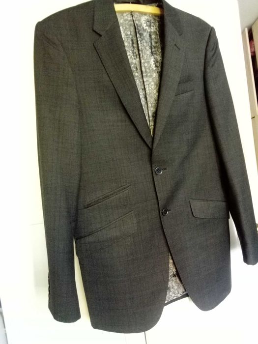 100% wełny marynarka męska Marks and Spencer garnitur walmark 91 cm