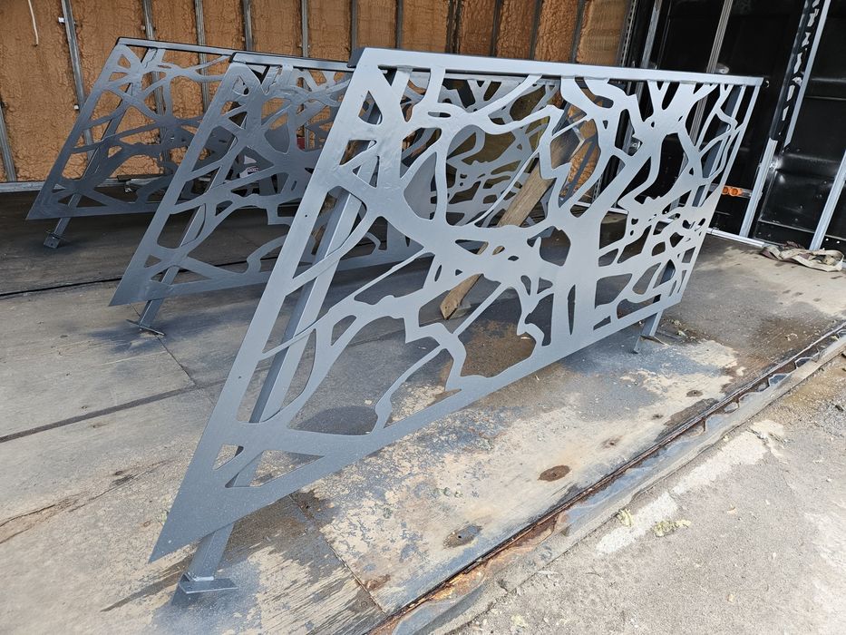 Bramy przesuwne barierki