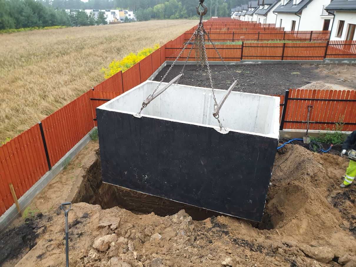 SZAMBA betonowe kompletny montaż 6, 8, 10, 12 M3 Białystok Podlaskie