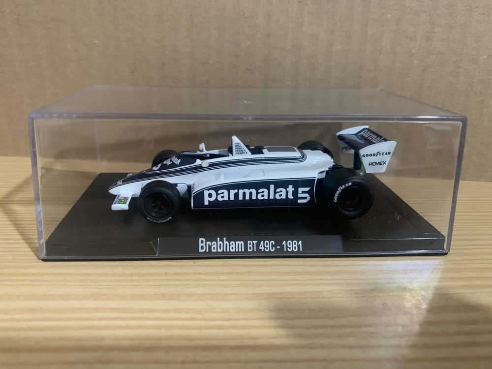 1/43 Miniaturas Mitos da F1 - 7 Modelos