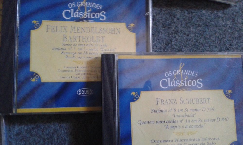 Colecao de CDs de Musica Classica e Opera