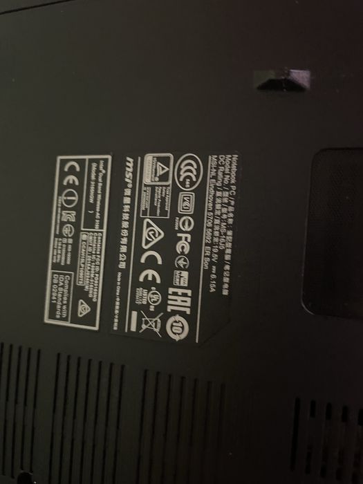 Ноутбук мсі Продаю