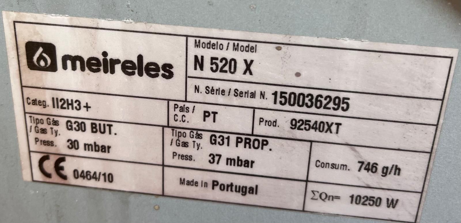 Fogão Meireles Gaz