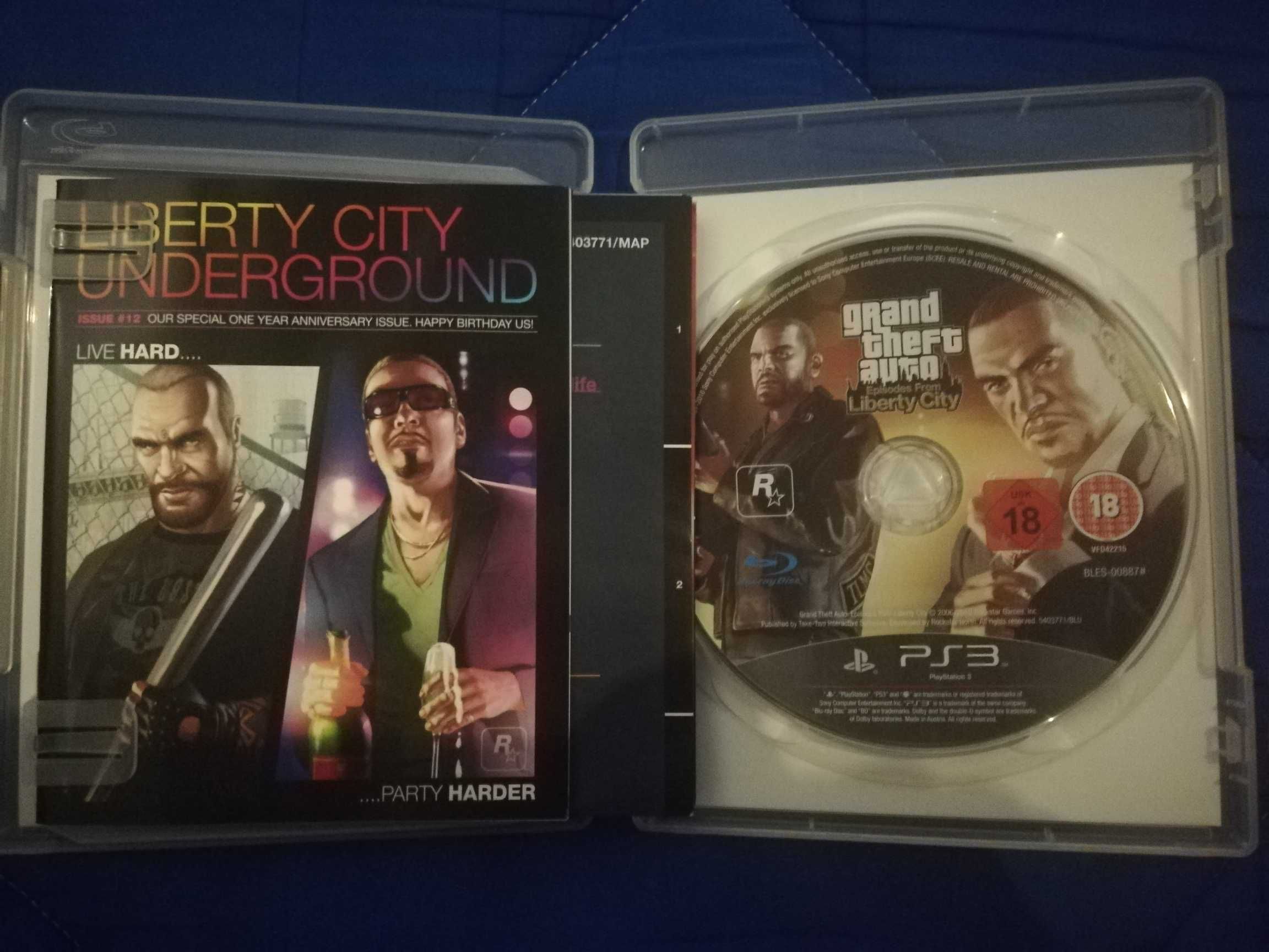 Grand Theft Auto - Episodes of Liberty City [PS3] - Completo