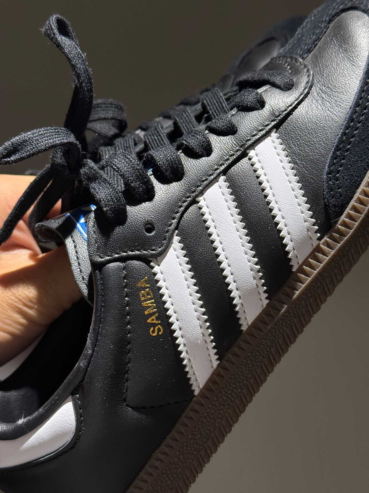 Nowe\B75807*adidas^SambaOG*|Czarny ButyUnisexTrampki.40.5