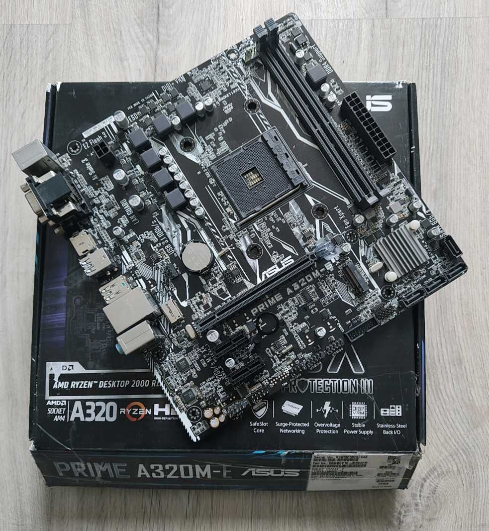 Płyta główna AM4 Ryzen ASUS PRIME A320M-E