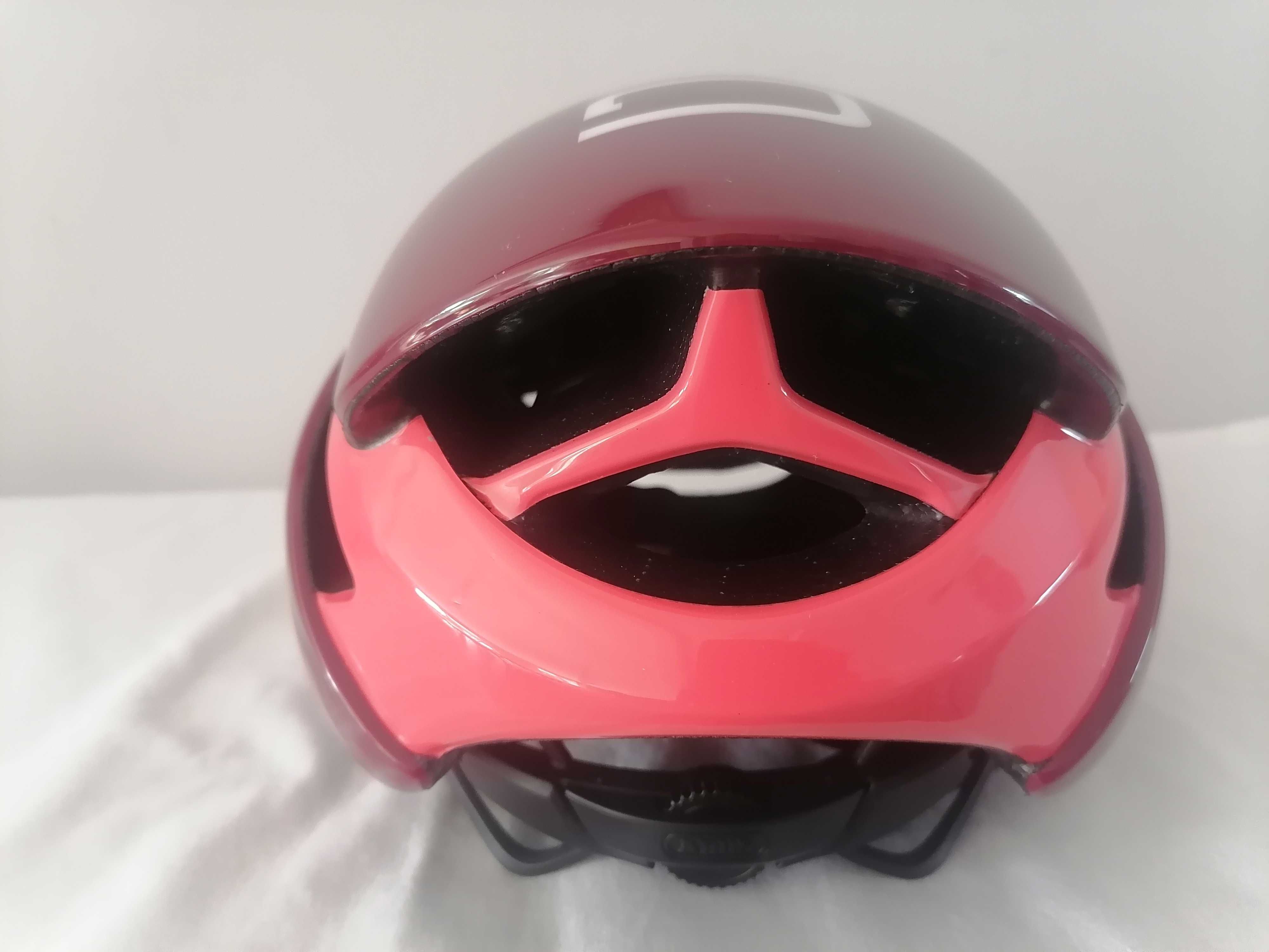 Kask rowerowy szosowy Abus GameChanger Bordeaux Red S 51-55cm