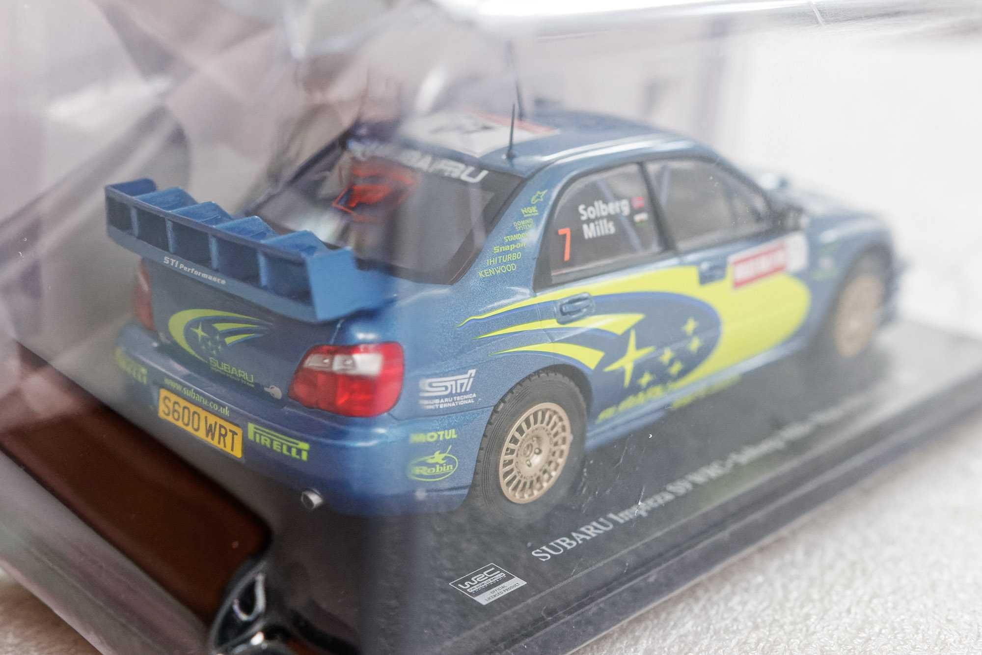 SUBARU IMPREZA S9 1:24 Hachette WRC 2003 Petter Solberg