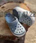 Нереально Круті Crocs на Платформі Crocband Platform Жіночі Крокси
