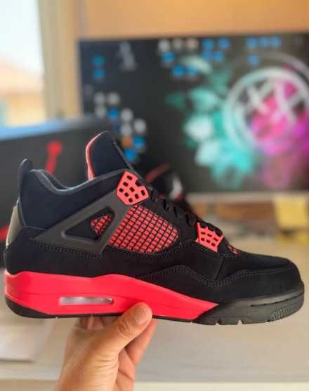 Jordan 4 Retro Red Thunder R.43