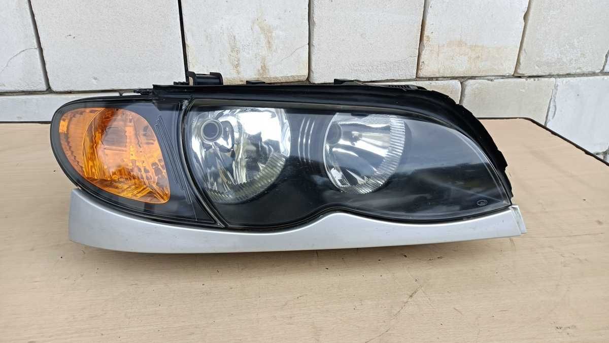 Lampa Prawa Prawy Przód Oryginał ZKW BMW E46 Sedan Kombi Lift Polift