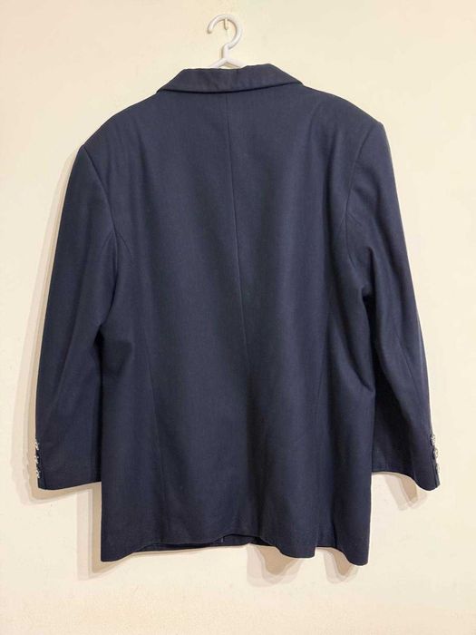 Blazer Azul-Escuro Clássico para Senhora