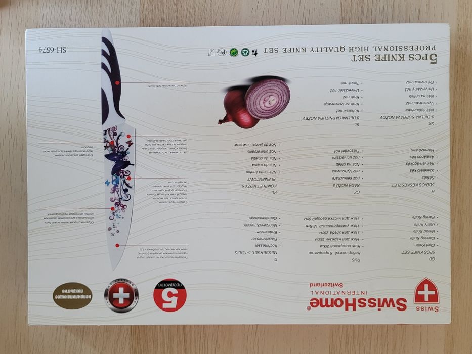 Zestaw noży SwissHome