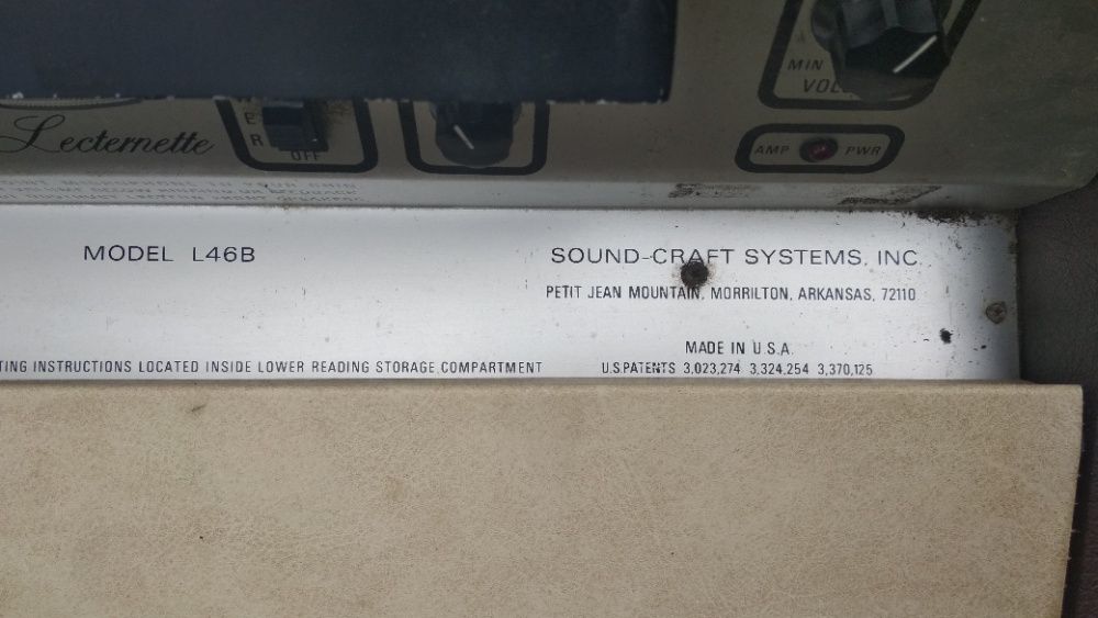 Soundcraft Systems Lecternette L46B Przenośny System Nagłośnieniowy