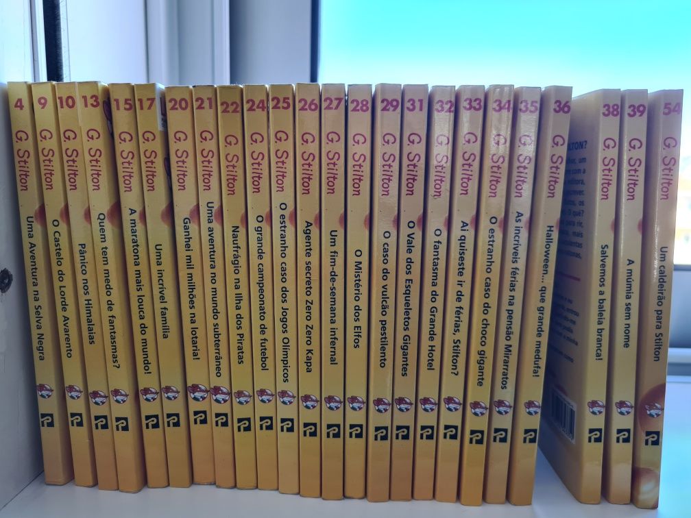 Livros Geronimo Stilton