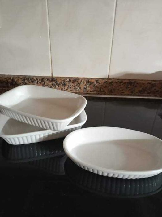 Louça que vai ao forno