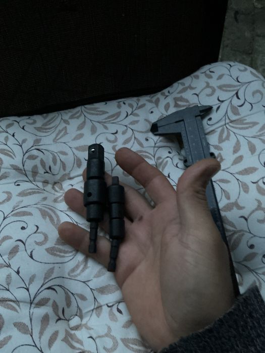 Набор ударних адаптерів перехідників шестигранка та квадрат 1/4 3/81/2