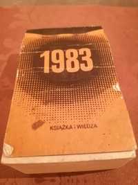 Kalendarz z PRL listkowy, zdzierak z 1983r.