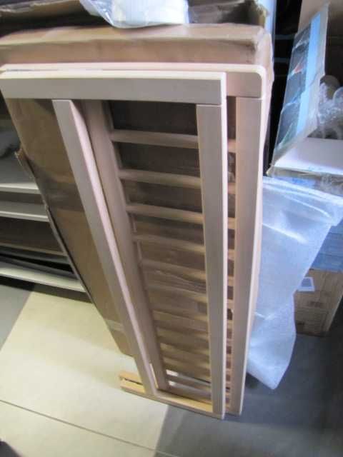 Bramka ochrona do łóżka zabezpieczająca barierka Pinolino 90 cm