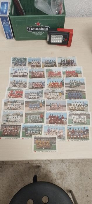 Cromos equipas pajú