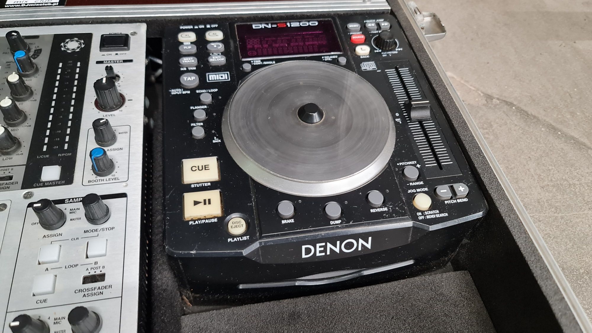 Konsola Denon DN x1500s+2x Denon S1200 + Case Pioneer Dj zamiana