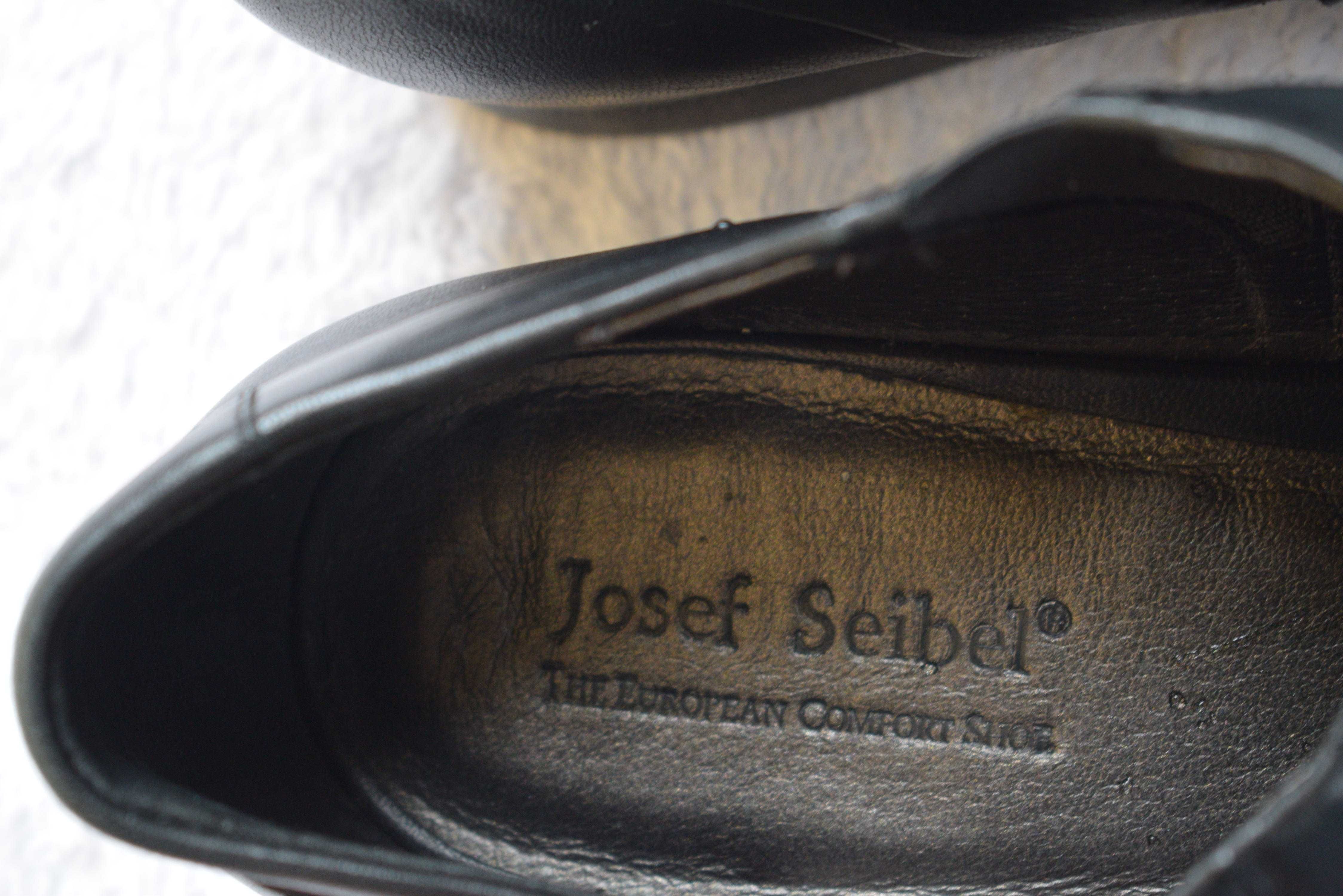 кожаные туфли мокасины Josef Seibel р. 43