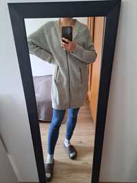 Sweter na zamek oversize