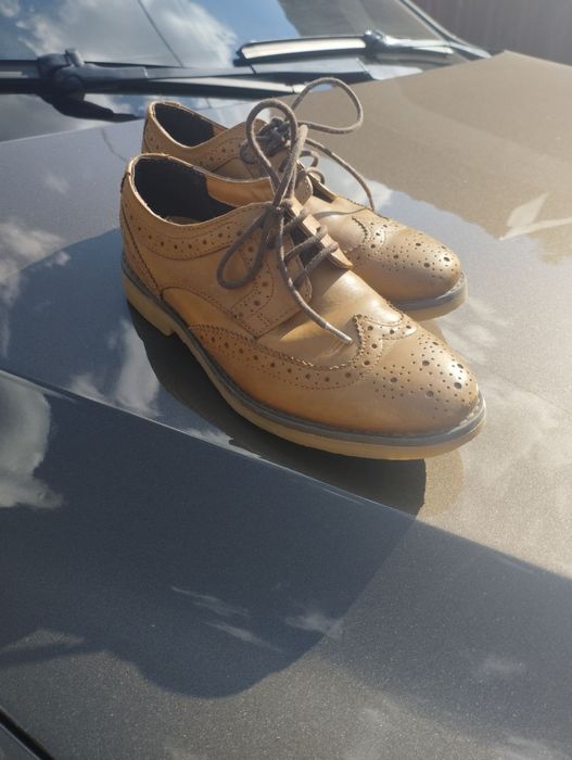 Шкіряні туфлі броги  Marks&Spencer