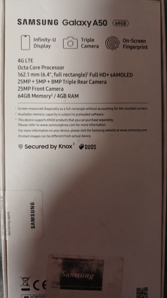 Продам телефон Samsung A50 64