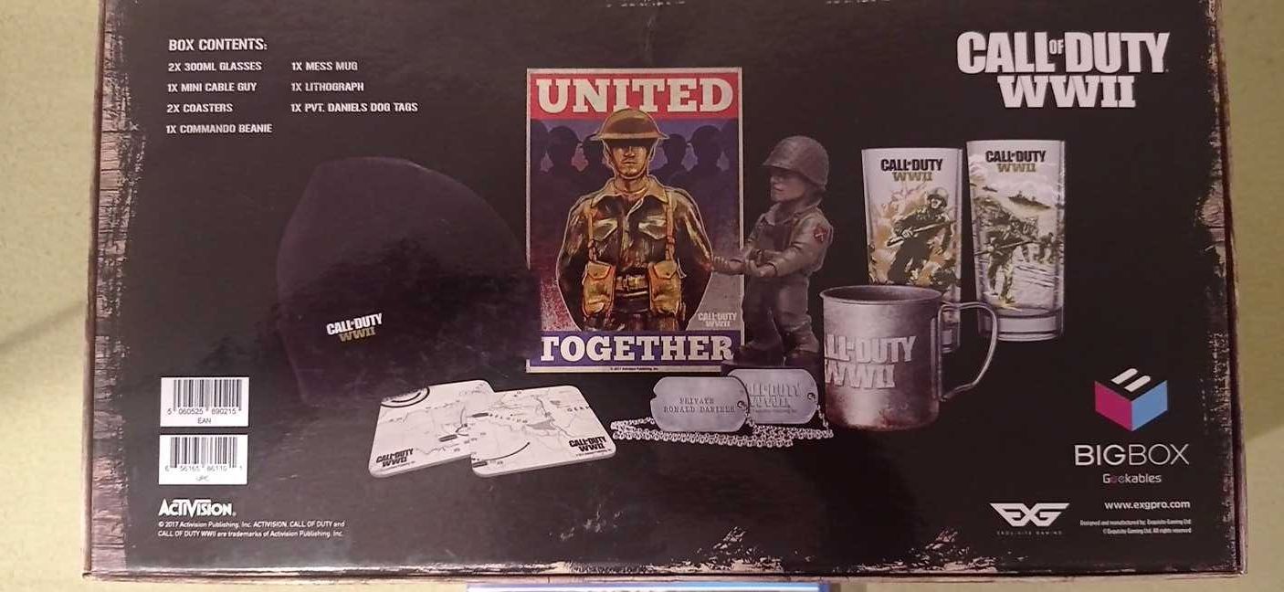 Call of Duty WW2 Limited Edition Gear Crate