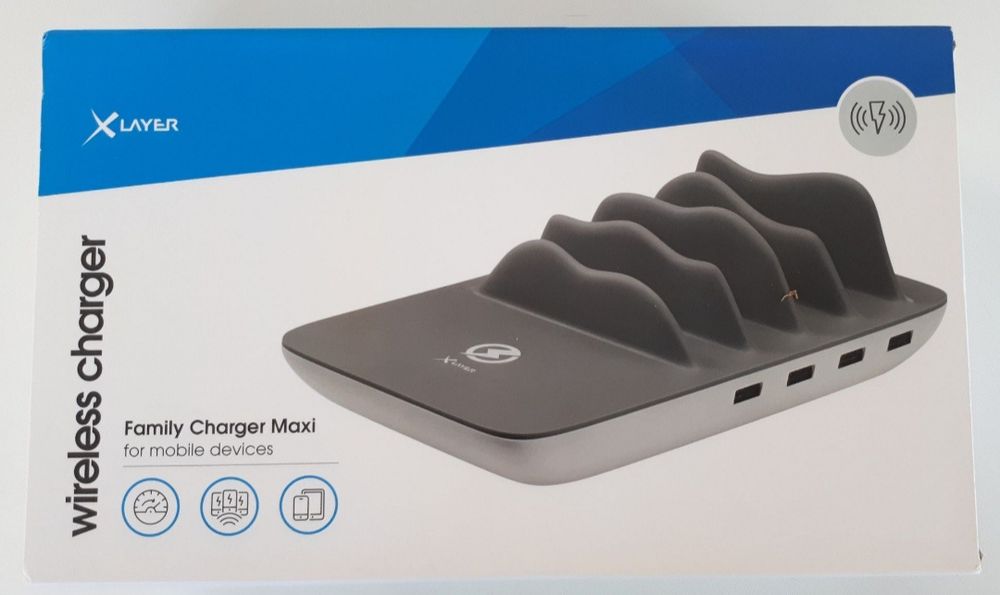 Зарядная станция X-Layer wireless charger family maxi