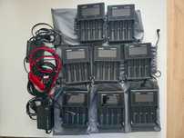 Zestaw 8x Ładowarka XTAR VC4SL 18650/32650 + 2x ładowarka 65W + kable