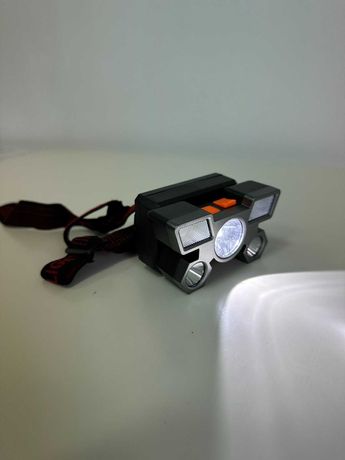 Ліхтар налобний портативний із зарядкою від USB