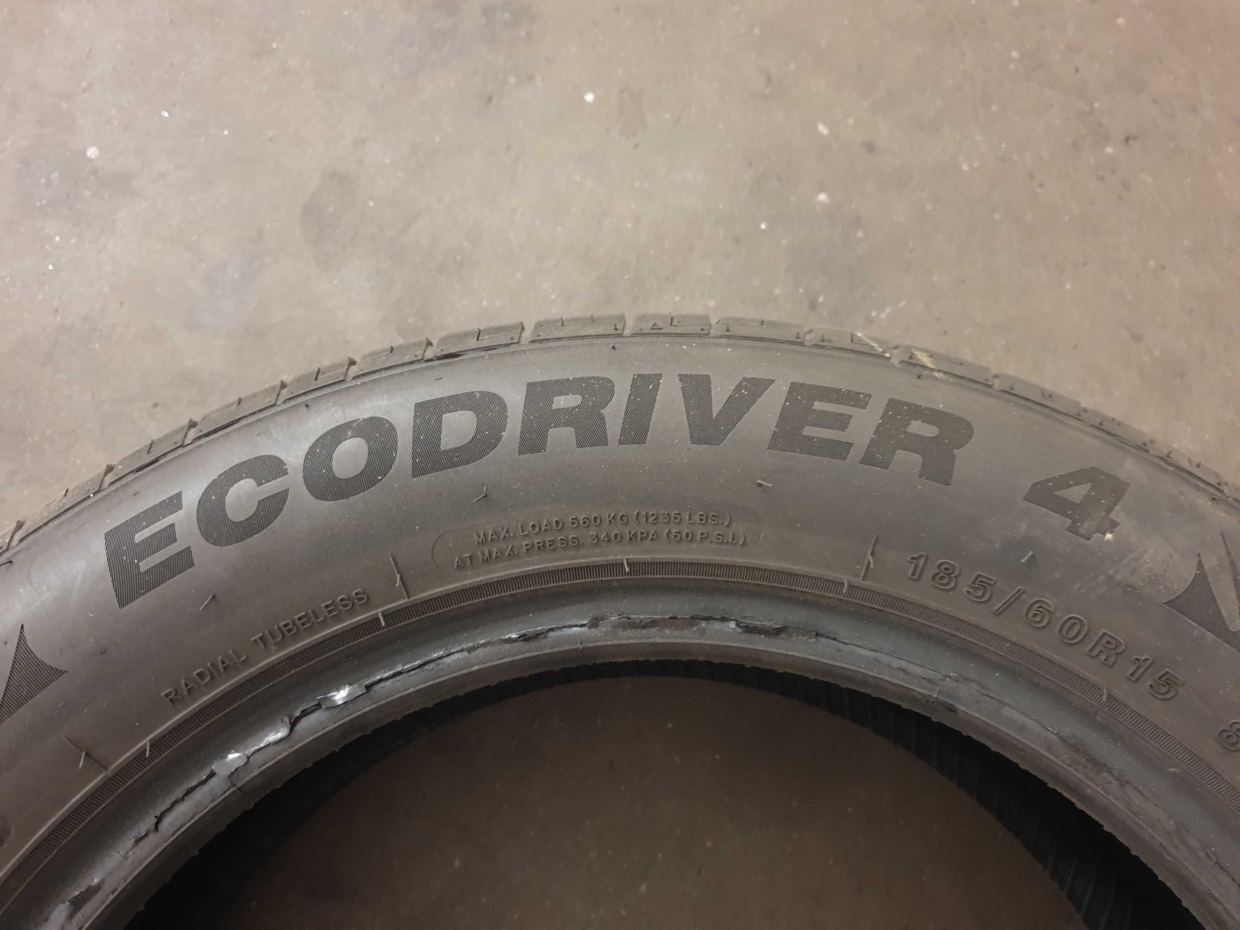 1 Szt 185/60 R15 88H Imperial Eco Driver 4 - 6,30mm