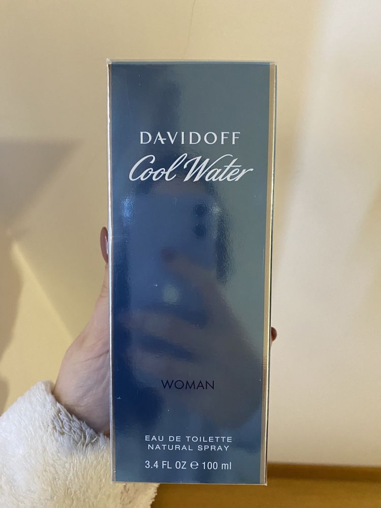 Perfume Davidoff Cool Water Woman 100ml - Embalado