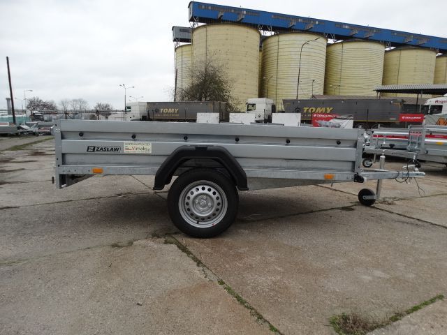 Zaslaw 235SU  Przyczepka samochodowa ZASŁAW 235x132x35,spawana,mocna,kiprowana Brzeg