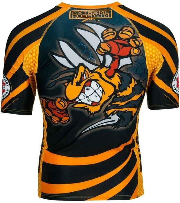 NOWY rashguard Extreme Hobby Angry Wasp krótki rękaw ORYGINALNY [M]