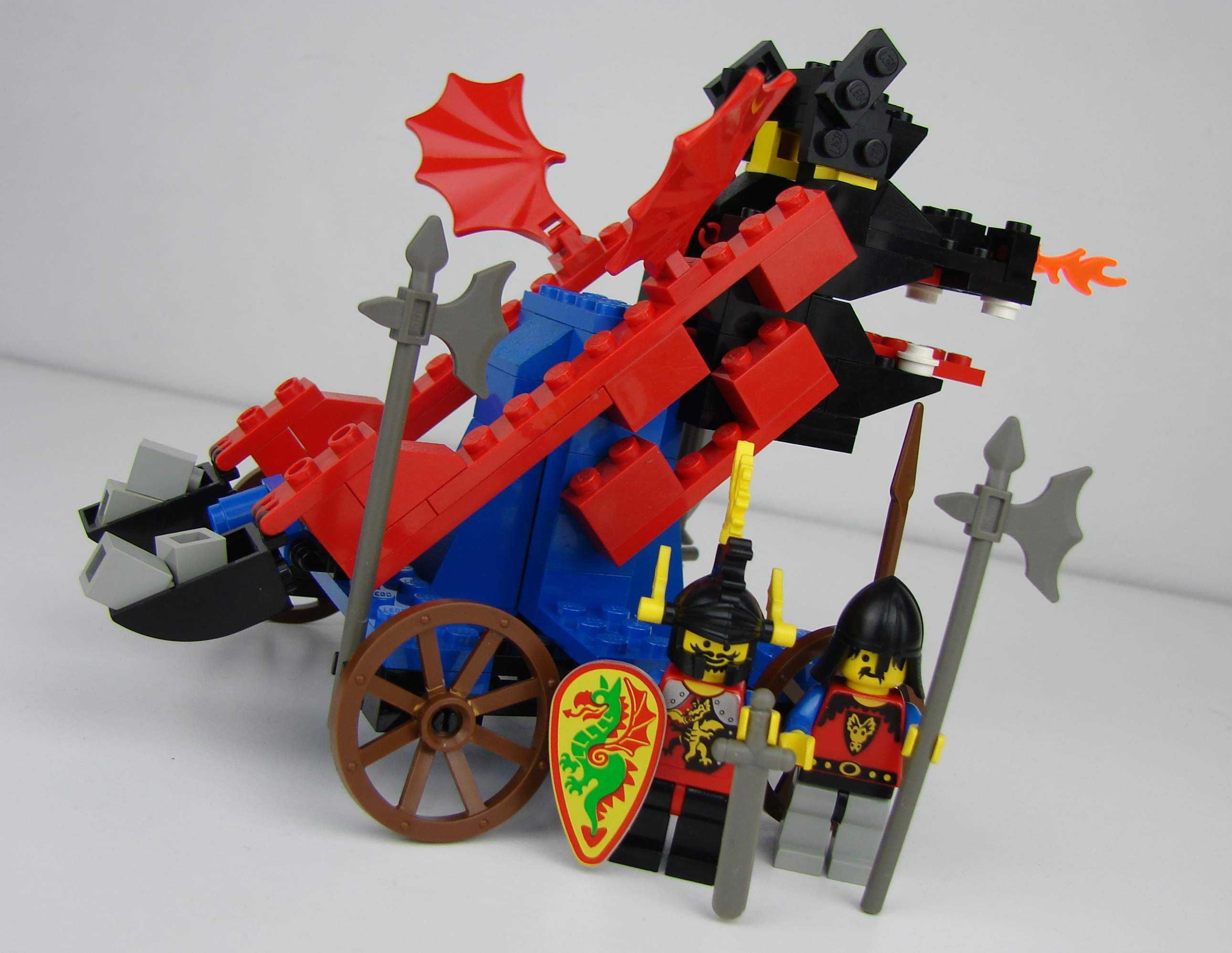Klocki Lego 6043 Dragon Defender Castle rycerze stan bdb z instrukcją