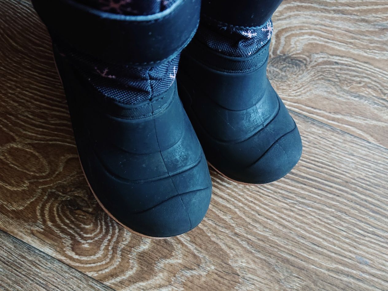 Сапожки чобітки дитячі зимові waikiki чорні 27