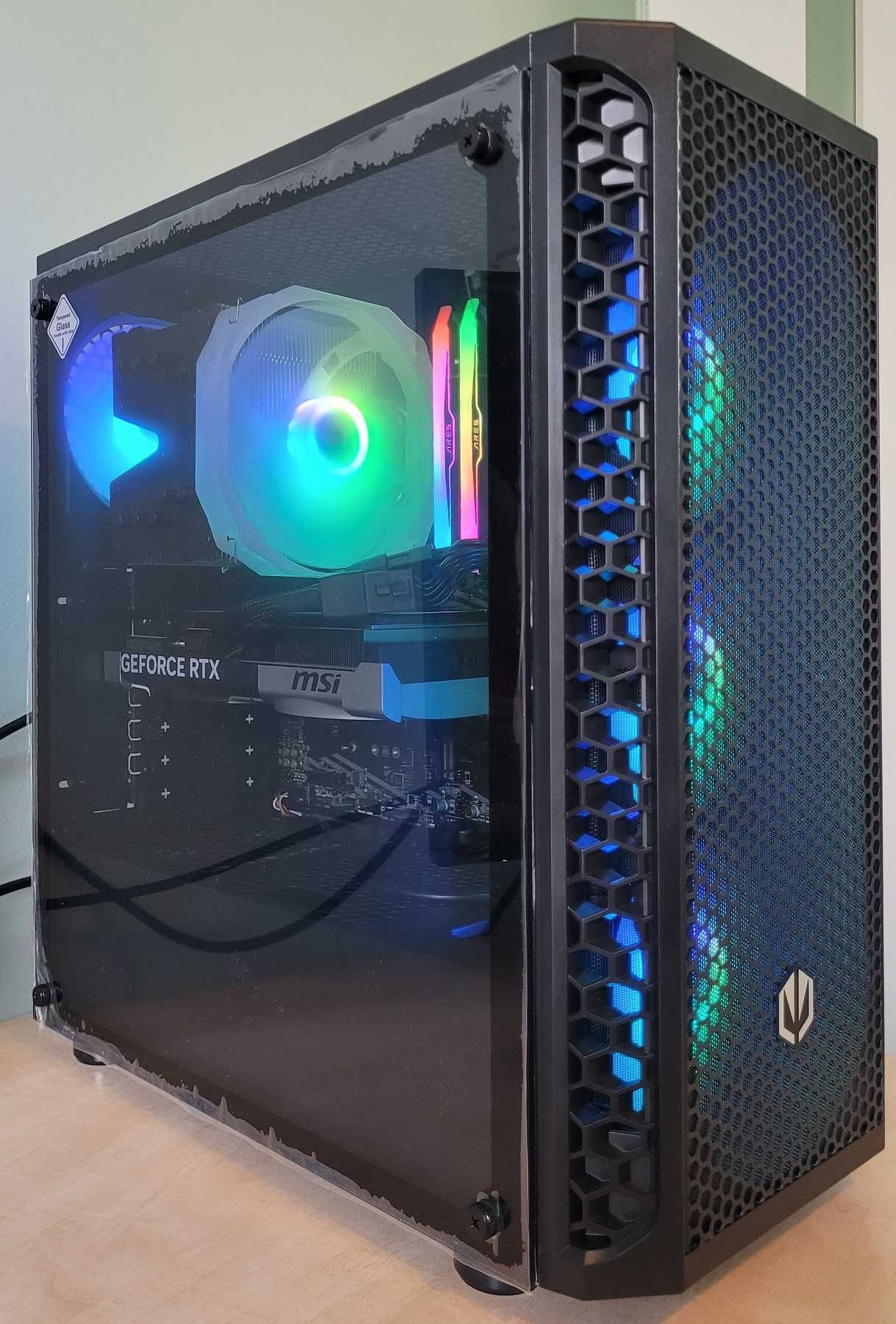 KOMPUTER, RTX5070 MSI 12GB, Ryzen 5 5600X, DDR4 32GB/1TB M.2, WIFI,GW