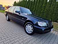 Mercedes S-Klasa W140 300TD LiFT 1998r DESIGNO, Oryginalny Lakier