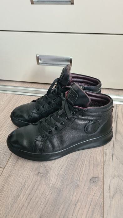 Зимние ботинки кожаные для мальчика размер 42